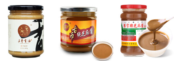全自動芝麻醬醬狀灌裝機(jī)-芝麻醬灌裝加工生產(chǎn)線灌裝樣品圖